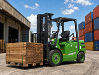Chariot élévateur électrique 3,5T LiFePO4 80V 350Ah sans entretien, faible bruit, pour usine de fabrication, atelier, intérieur