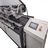 Machine de perçage et de fraisage de profilés en aluminium entièrement automatique à grande vitesse, contrôlée par PLC, à moteur, multifonctionnelle pour fenêtres et portes