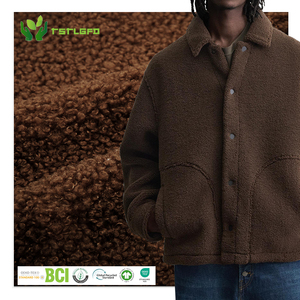 Veste polaire réversible pour homme en laine mélangée, col montant, patchwork, écologique, imperméable, fermeture éclair, hiver - Product Image 1