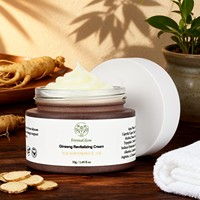 Crème Visage Revitalisante au Ginseng Coréen Fermenté Anti-Âge Raffermissante Hydratante Éclaircissante Soin Anti-Rides Renouvellement Cutané Hydratant
