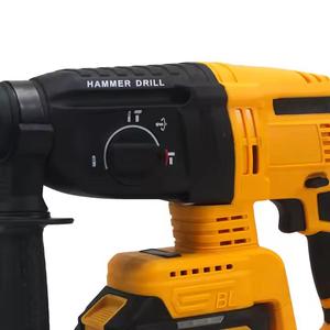 21Vブラシレスコードレスハンマードリルキットヘビーデューティ電気ロータリーハンマーリチウム電池工業用グレード - Product Image 2