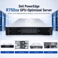 Server Rak 2U R750xa Tersedia, Prosesor Intel Xeon Scalable, 16 Slot DIMM DDR4, Catu Daya 600-1400W, Desain Tipe Grid