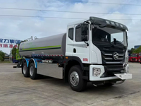 Camion-citerne électrique Dongfeng 6x4 pour arrosage, 219 kWh LFP, 18,8 m, 230 km, zéro émission, assainissement municipal