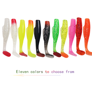 Đi Kèm Trong 11 Màu Câu Cá Biển Lớn Mô Phỏng Mồi Nhân Tạo Nhựa Mềm Không Đầu Fis Câu Cá Mềm Thu Hút Khuôn Nhựa - Product Image 2