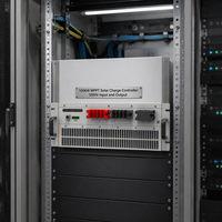 Contrôleur de charge solaire MPPT monté sur rack 120 kW, tension d'entrée PV 1000 V, puissance de sortie 100 kW
