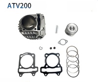 Pièces de Cylindre de Moto ATV200, GY6 200 Majesty 200, Kit Piston de Cylindre de Moto 62,5 mm