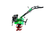 212cc 7HP Mesin Pengolah Tanah Bensin Multifungsi Traktor Tangan untuk Pertanian & Kebun Rumah Tangga, Mesin Pembajak & Penyiang Gulma