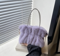 Nouveau Sac à Main Plissé Nuage en PU 2026 – Doux, Polyvalent, Texture Haute Qualité, Chaîne en Peluche, Pliable, pour Usage Quotidien Féminin
