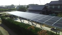 Panneau de carport solaire AL6005-T5 en acier inoxydable, garantie 12 ans, résistance au vent 60 m/s, étanche, système de charge d'énergie