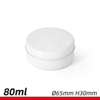 80 gr/ml Safran Aluminium Verpackung Luxus glas schwarz Kosmetik glas Hochzeit Zinn schwarz Kosmetik glas