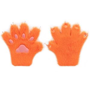 <strong>Cute</strong> Cartoon Cat Claws Girls Winter Mitten <strong>Gloves</strong> Velvet Bear Paw Hiking <strong>Gloves</strong> Thickened Cat Claw <strong>Gloves</strong> - Product Image 5