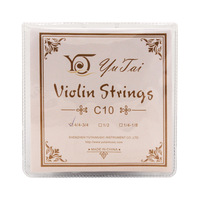 Vente en gros de cordes professionnelles pour violon, jeu de 4 cordes pour 4/4 3/4 1/2 1/4 1/8