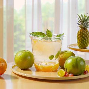 Copas de <span class=keywords><strong>Vino</strong></span> Desechables sin Tallo de 12 oz, <span class=keywords><strong>Vasos</strong></span> de Plástico Transparente para Fiestas, Bodas, Cumpleaños, Cócteles, Decoraciones Navideñas - Product Image 6
