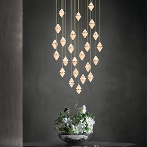 Minimalist Modern Glass Wall Lamp Led Night <b>Light</b> For Hotel Living Room Villa Model Room <b>Star</b> Design 110V 240V Socket Power - Product Image 4