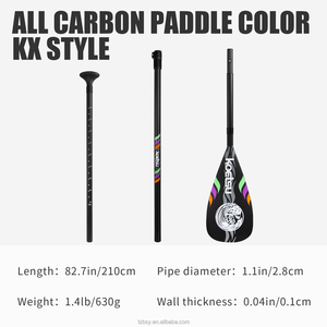 Koetsu đầy màu sắc KX mô hình đầy đủ <span class=keywords><strong>Carbon</strong></span> mái chèo đứng lên mái chèo tay mái chèo lướt ván sợi <span class=keywords><strong>carbon</strong></span> mái chèo - Product Image 6