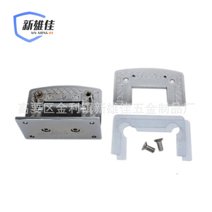Xinxiongjia Zinc Alloy Glass <b>Clamp</b> 90 Degree Wall Mount Hinge For Bathroom Shower Door Fixing Hardware - Product Image 1