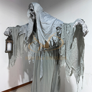 Thực Tế Ma Điện Mô Hình Bộ Xương Sọ Hoạt Hình Trong Nhà Kim Loại Đạo Cụ Cho Halloween Cho Trung Tâm Mua Sắm Phiêu Lưu Công Viên - Product Image 3