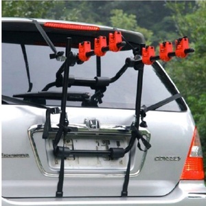 <span class=keywords><strong>Porte</strong></span>-vélos universel pour coffre de SUV, berline et hayon, pliable, pour 3 vélos, avec rembourrage anti-rayures (charge maximale 40 kg) - Product Image 5