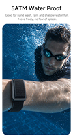 Neues Air Fitness Band: KI-Gesundheitstracker mit Atemfrequenzmessung, Herzfrequenzmonitor, Schlafüberwachung, SpO2, 5ATM Wasserdicht, Lange Akkulaufzeit