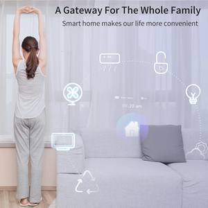 <span class=keywords><strong>Tuya</strong></span> TYSH <span class=keywords><strong>Zigbee</strong></span> Ble <span class=keywords><strong>Wifi</strong></span> sans fil <span class=keywords><strong>Smart</strong></span> Home App Contrôle vocal <span class=keywords><strong>Zigbee</strong></span> Gateway <span class=keywords><strong>3</strong></span> en 1 - Product Image 6