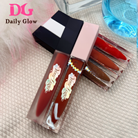 Brillo Labial Vegano al por Mayor, Libre de Crueldad Animal, a Base de Aceites Herbales, en Tonos Rosa, Rojo y Nude, Altamente Pigmentado, Brillante, Resistente al Agua, Marca Privada