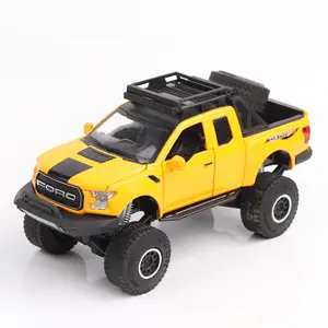 מכירה חמה 1:32 Raptor F150 סגסוגת יציקת דגם רכב צעצוע רכבי סימולציה גבוהה אוסף דגם מתנות לילדים