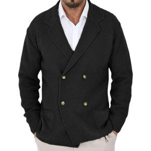 <span class=keywords><strong>Cardigan</strong></span> europeo americano taglie forti da uomo Cross-Border traspirante Anti in maglia di poliestere/cotone autunno inverno vestibilità <span class=keywords><strong>Slim</strong></span> - Product Image 5