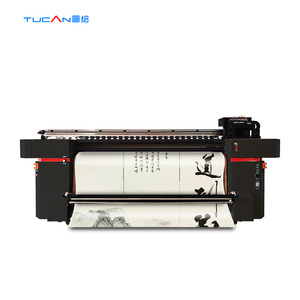 Impresora de sublimación digital directa con cabezal de impresión de 2m y 4, máquina de impresión textil <span class=keywords><strong>para</strong></span> impresora de tienda de bandera de pancarta de tela - Product Image 1