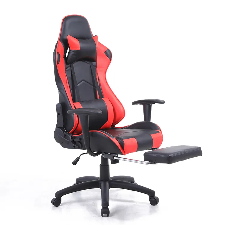 Cheap china office dota 2 computer gaming chair with footrest