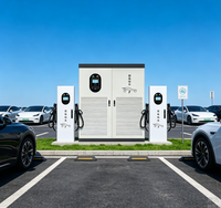 Station de recharge DC multi-standards pour véhicules électriques CCS GB/T CHAdeMO, équipement de recharge rapide sur autoroute