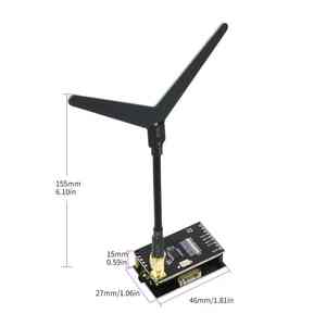 1.2G 1.2GHz 1W 1.6W 2W 25mW/2000mW VTX Module émetteur vidéo commutable avec 1.2G 8Ch VRX pour Drone de course longue portée FPV - Product Image 5