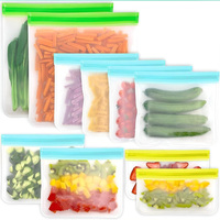 China Fabrikant Prijs Op Maat Bedrukte Ziplock Zakken Rits Plastic Groente Zak Ziplock Transparante Plastic Groente Verpakkingszak