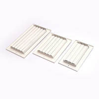 Grille de sortie d'air réglable en fer de haute qualité 8*4 8*6 10*6 12*6