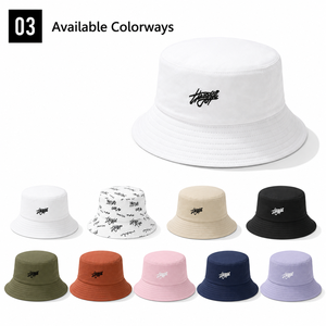 Cappello da Pescatore Estivo per Adulti, Personalizzabile con Logo, Stampa Integrale, in Cotone Reversibile, Ricamato, per Golf e Sport - Product Image 4