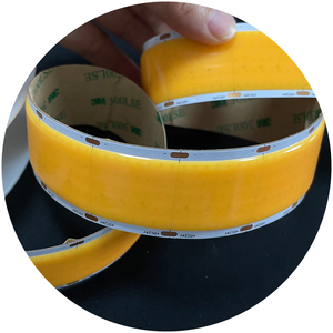 Đặc biệt độ sáng cao IP20 3000K 4000K 6500K DC24V 40 wát/mét Ra>90 120LM/W 30mm PCB COB linh hoạt LED Strip ánh sáng - Product Image 2