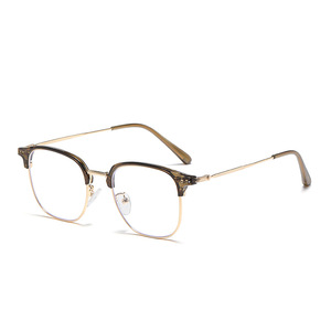 Nouvelles Lunettes de Soleil Rétro Demi-Monture à Clous, Protection UV, pour Hommes et Femmes, Idéales pour la Conduite en Extérieur - Product Image 2