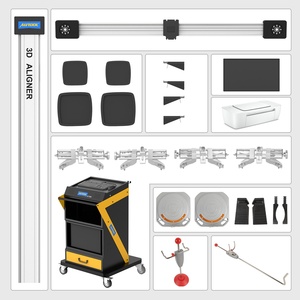 AUTOOL Car Aligment 3D Combo Máquina de elevación de alineación de ruedas de 4 postes Proveedor de equipos - Product Image 4