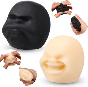 Poupée Farceuse Amusante en TPR, Jouet à Presser Créatif Anti-Stress Sensoriel, Jouet Nouveauté pour Soulager l'Anxiété et la Relaxation - Product Image 1