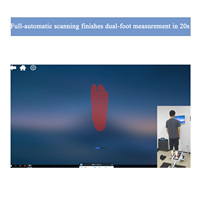 Scanner 3D de haute précision pour pieds, machine de numérisation rapide sans contact pour la mesure personnalisée des semelles intérieures et de la forme du pied