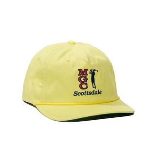 Gorra de Algodón con Visera Plana de 5 Paneles, Ligeramente Curvada, con Logotipo Personalizado OEM, Cierre a Presión y Bordado de Cuerda - Product Image 4