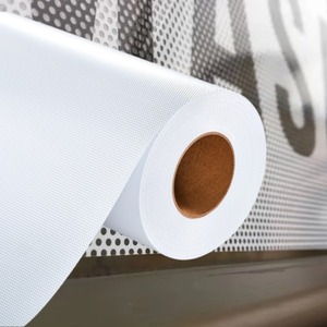 Film adhésif perforé imprimable pour fenêtre, résistant aux rayures, effet vision unilatérale, rouleau de vinyle autocollant - Product Image 3