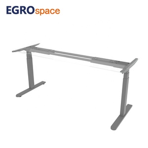 EGROspace-Mesa <span class=keywords><strong>de</strong></span> pie eléctrica para <span class=keywords><strong>oficina</strong></span>, altura ajustable, motor dual, <span class=keywords><strong>elevador</strong></span>, soporte, escritorio - Product Image 3