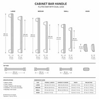 Poignée de tirage moderne minimaliste noire mate anti-traces de doigts en alliage de zinc multi-tailles pour armoire, tiroir et porte de placard - Fourniture professionnelle