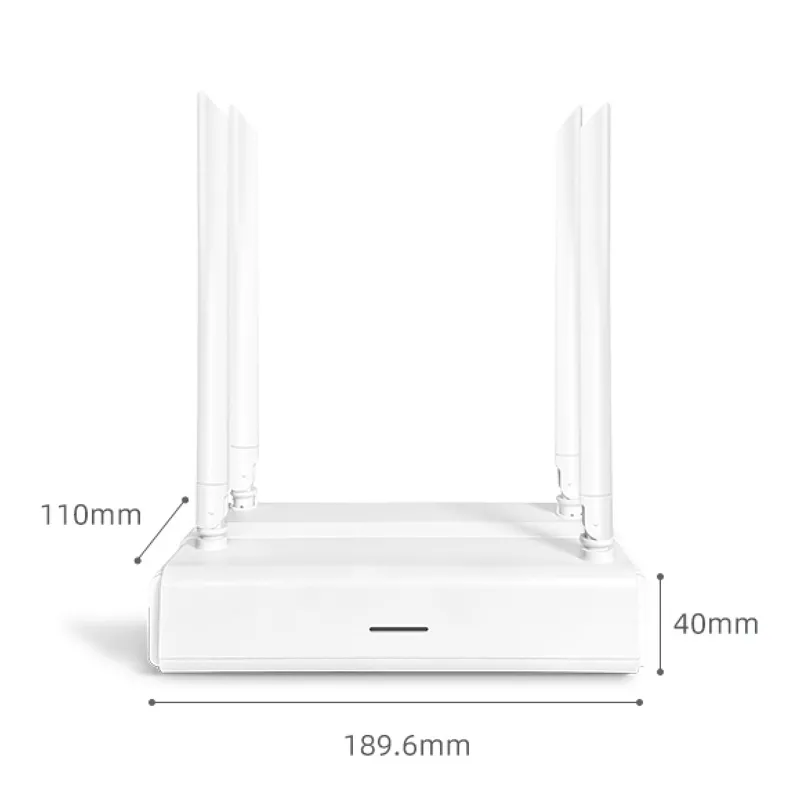 Factory Cheaper Home Router OEM 2.4G+5.8G Dual-band Router 1200Mbps High Speed Power Routers