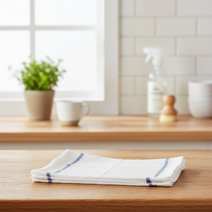 MSJコットン超吸収性ラグ環境にやさしい再利用可能キッチンクリーニング布多目的家庭用ラグ - Product Image 5