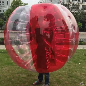 PVC aufblasbare loopy ball riesigen stoßstange ball für erwachsene