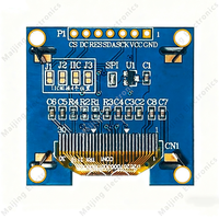Muestra Gratuita de Módulo de Pantalla OLED de 1.3 Pulgadas, Matriz de Puntos de 128x64, Controlador SH1106, Interfaz I2C de 7 Cables, Panel de Retroiluminación Blanca para Montaje