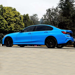 LBWK101 Super <span class=keywords><strong>Gloss</strong></span> Metallic Kato's Kenmery Blue Ventas calientes Colorido PVC PET Car Wrap Vinilo Película de cambio de color - Product Image 1