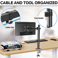 Bras de moniteur 32 pouces Monitorhalterung Support pour écran d'ordinateur PC