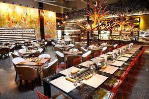 Đồ nội thất nhà hàng sang trọng đặt bàn ăn gỗ và ghế cho khách sạn và phòng khách sử dụng - Product Image 5